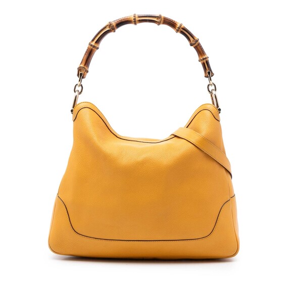 Gucci Handbags - Pre-Loved Gucci Calfskin Bamboo Diana Satchel
